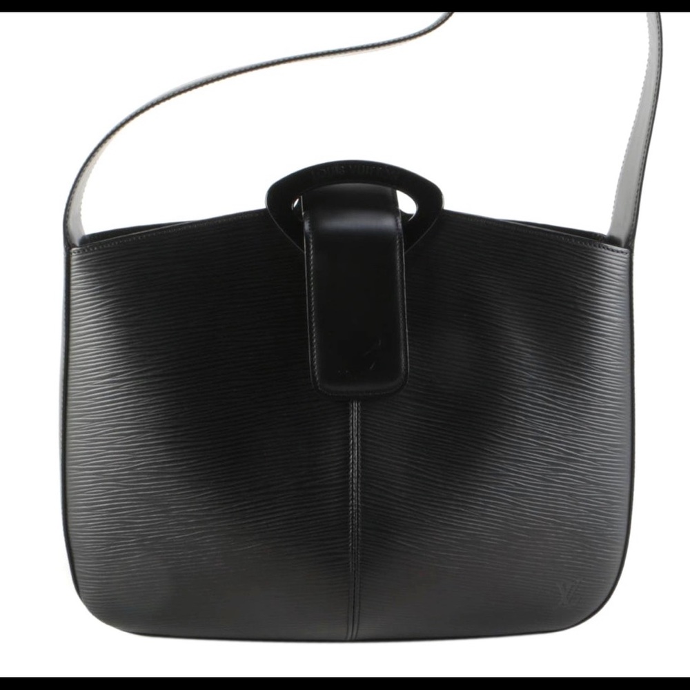 Louis Vuitton Black Epi Leather Reverie Bag